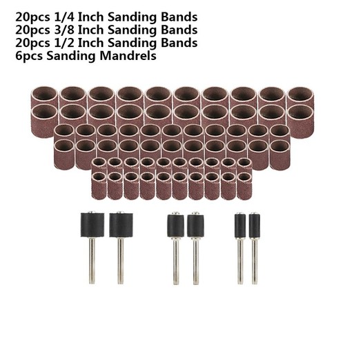 Pcs sanding bands drum - 66,
