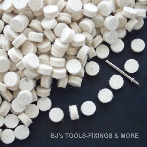 Pce felt polishing wheels - felt,