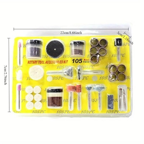 105pcs rotary tool accessory - rotary,